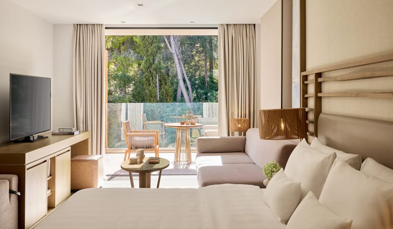 Achilleion Woodland View room